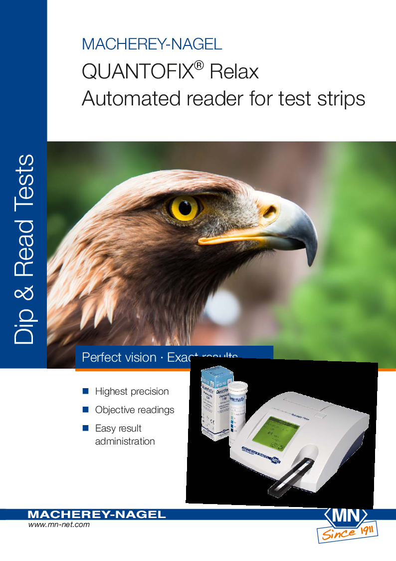 

QUANTOFIX Relax test strip reader EN

