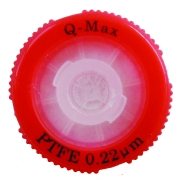 Sprøjtefilter Q-Max RR 13 mm 0.22µm PTFE. Hydrofob