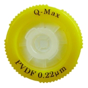 Sprøjtefilter Q-Max RR 13 mm 0.22µm PVDF. Hydrofob