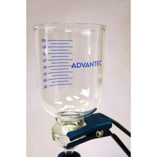 Filterholder glas KG47C sintret glas filterstøtte 1100 ml reserv...