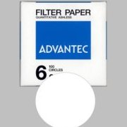 Kvantitativt papirfilter Advantec nr. 6 ø 70 mm