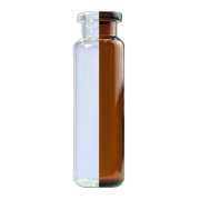 N20 Headspace vial til crimp låg 20 ml 22.5 x 75.5 mm brun glas...