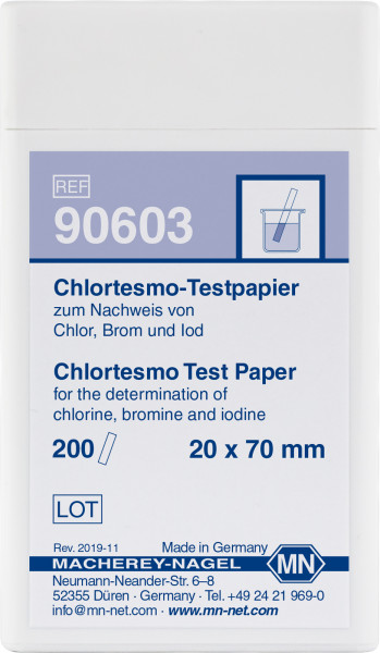 Chlortesmo Pakke med 200 strips 20x70 mm