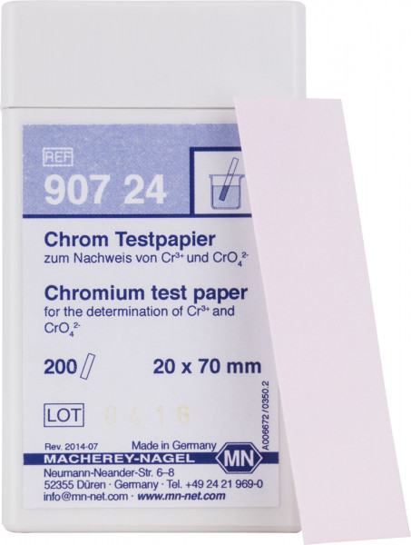 Chromium teststrips Pakke med 200 strips 20x70 mm