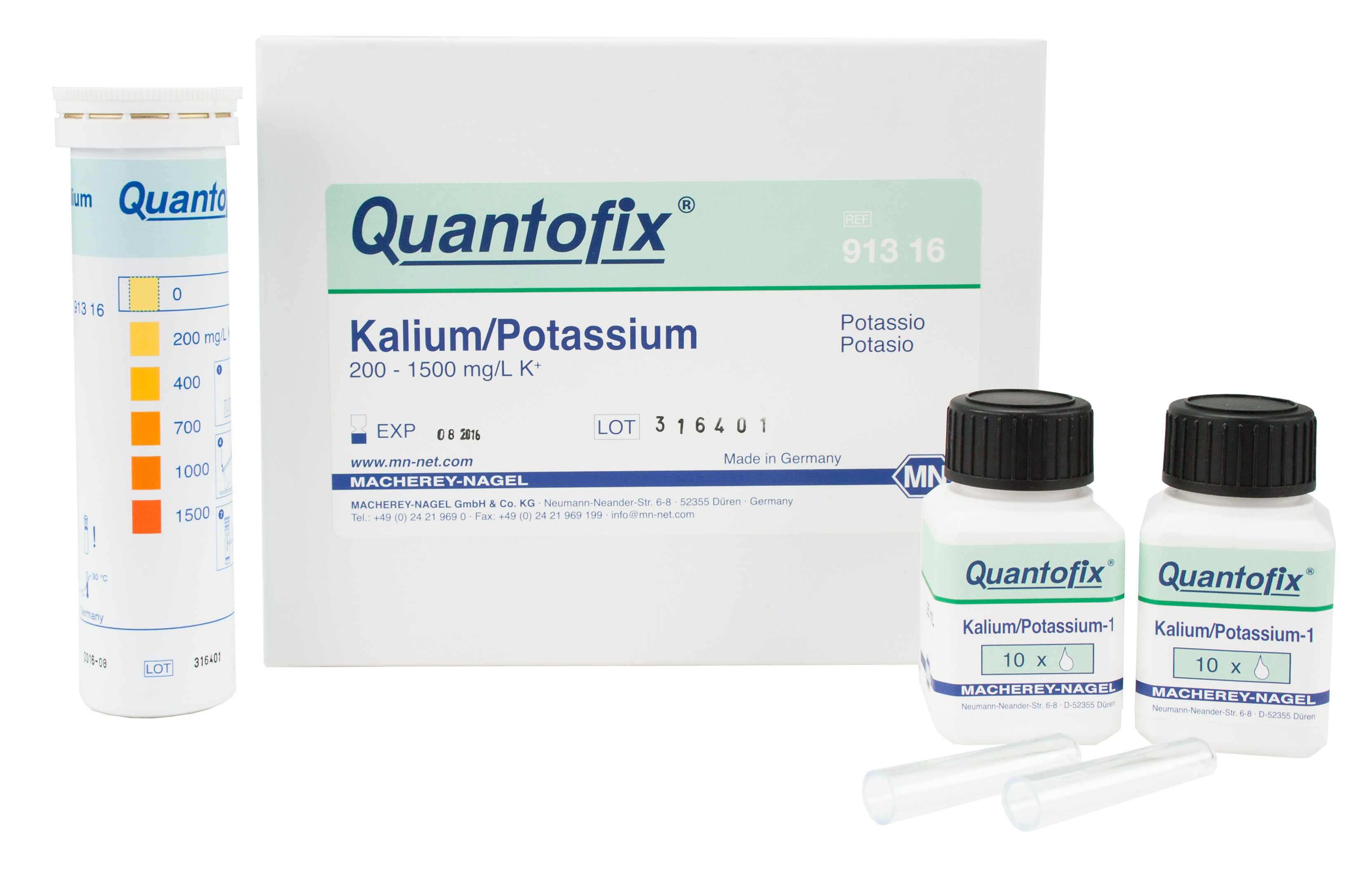 QUANTOFIX teststrimler Potassium