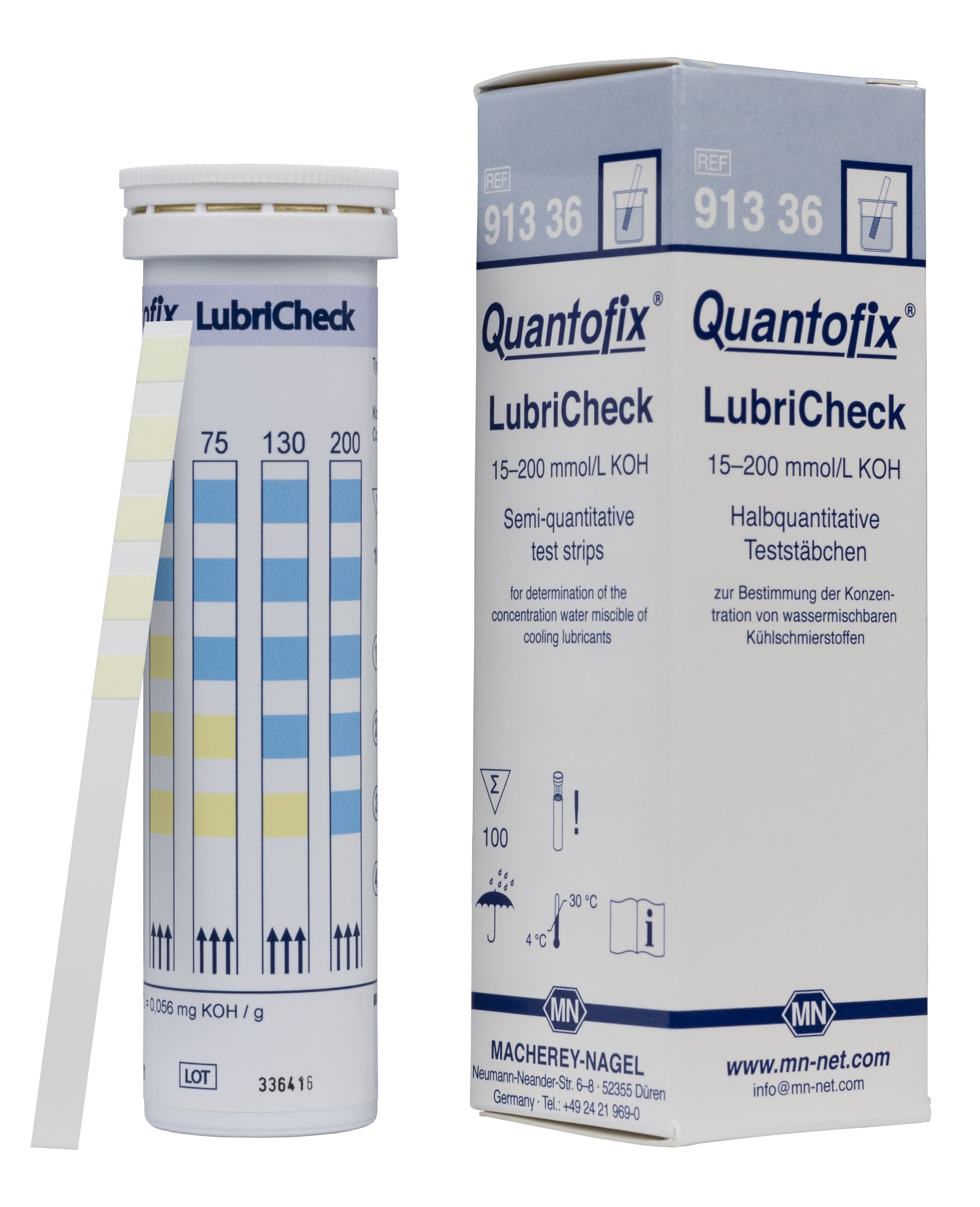 QUANTOFIX teststrimler LubriCheck