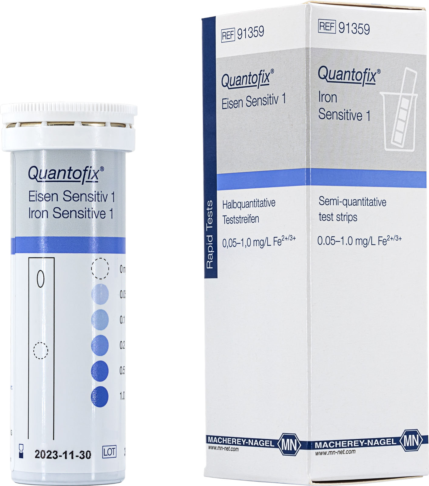 QUANTOFIX® teststrimler Iron Sensitive 1