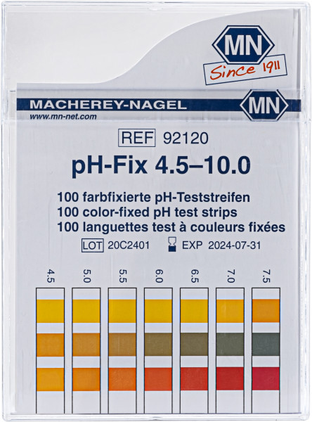 Test Strip pH-Fix 4.5 - 10 sticks 6 x 85 mm