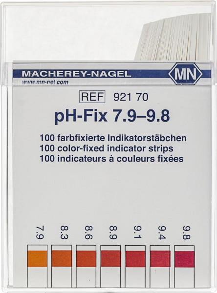 Test Strip pH-Fix 7.9 - 9.8 sticks 6 x 85 mm