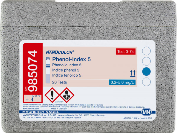 NANOCOLOR Phenol index 5 0.2-5.0mg/l