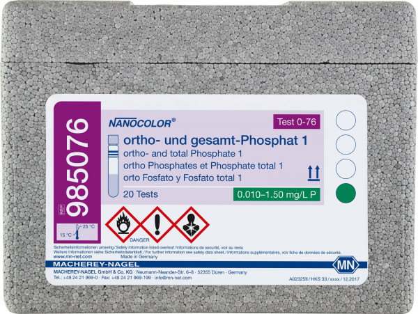 NANOCOLOR Fosfate 1  0.05-1.50mg/l