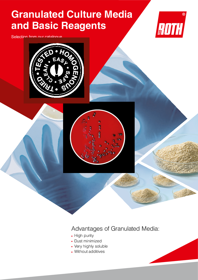 

Granulated Media & Raw Materials

