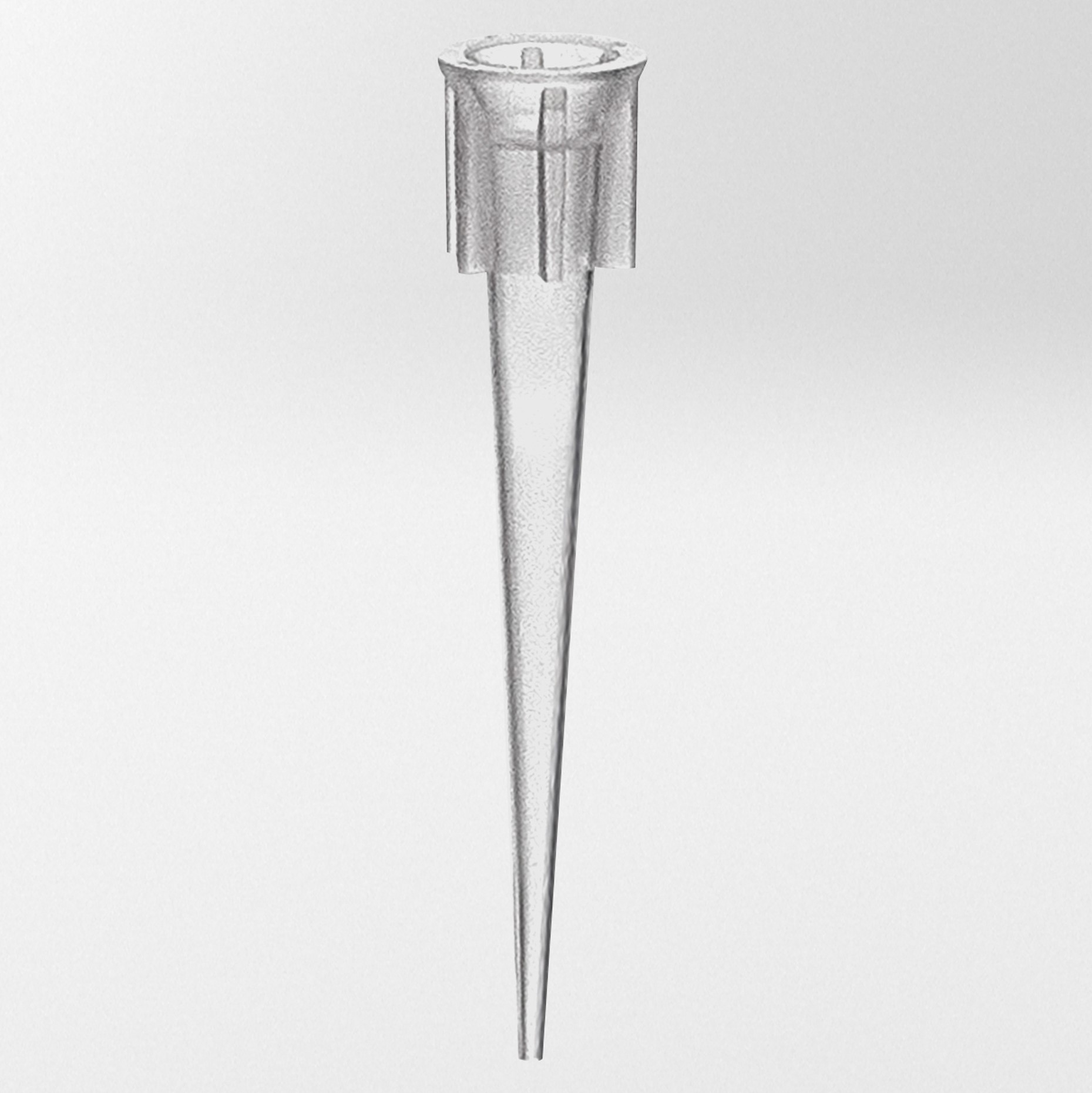 Pipettespids PP 0.1-10 µl 96 tips/rack Steril A. RNase DNase Pyr...