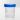 Container PP/PE 125 ml 55 x 72 mm blue screw cap and writing area. Sterile R