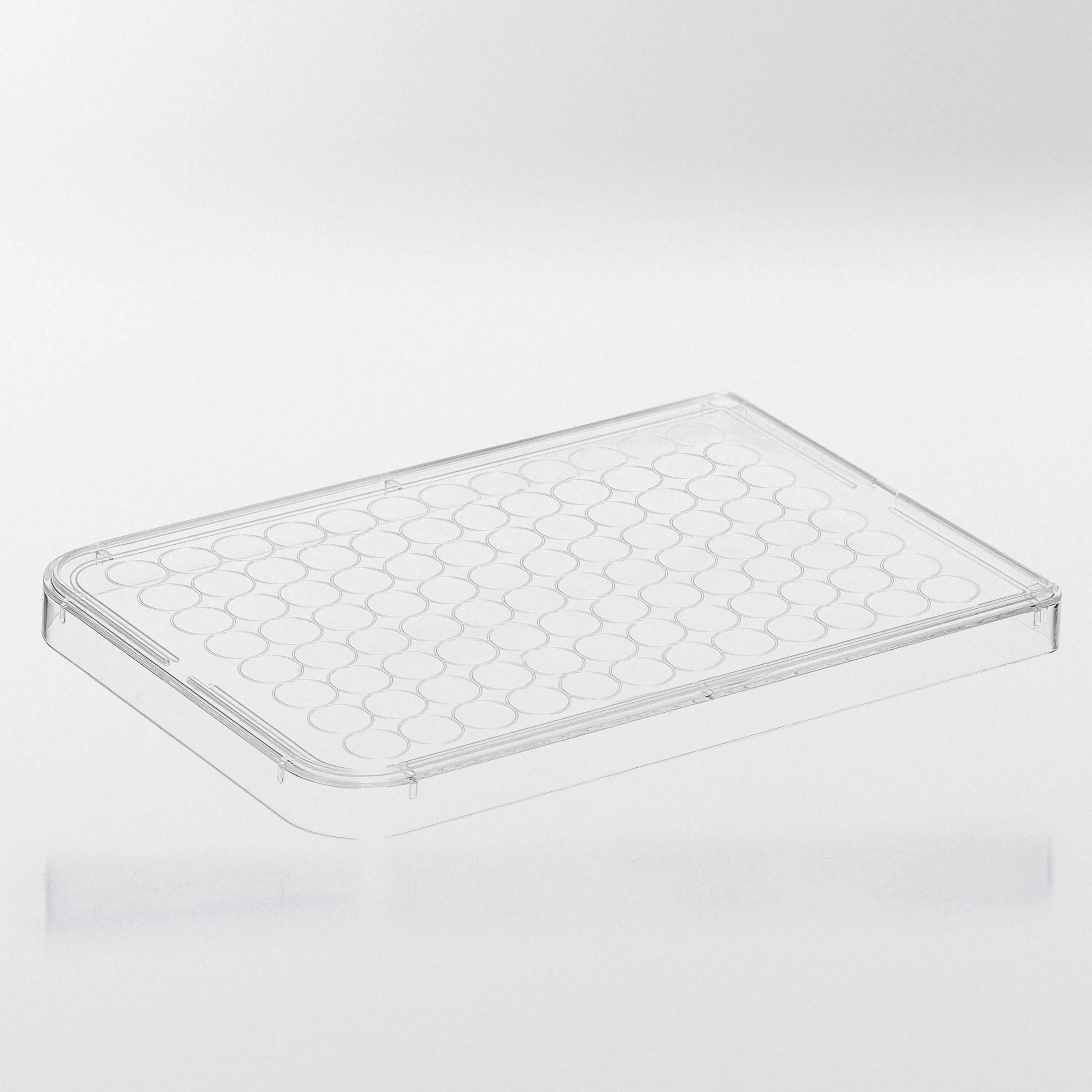 Låg til Mikrotiterplade klar PS