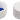 Screw cap for N13 vial close white blue silicone/PTFE septum