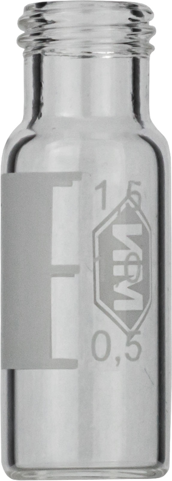 N9 vial til skruelåg 1.5 ml 11.6 x 32 mm klar glas med inddeling...